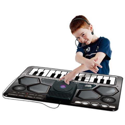 Music style playmat piano