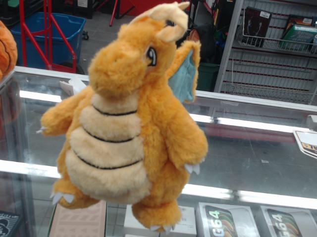 Peluche pokemon dracolosse