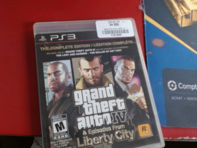 Grand theft auto 4 liberty city