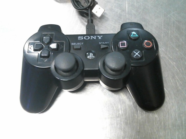 Dualshock 3 noir avec cable