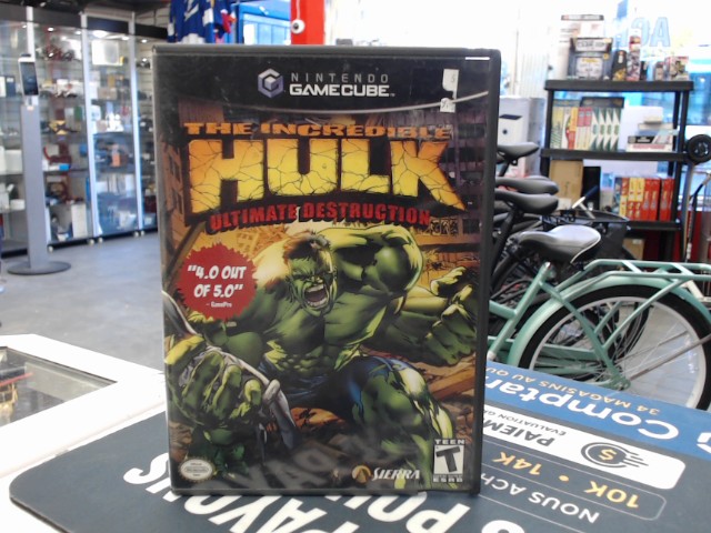 The incredible hulk nintendo gamecube