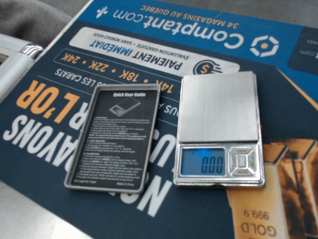 Balance a batterie 100g