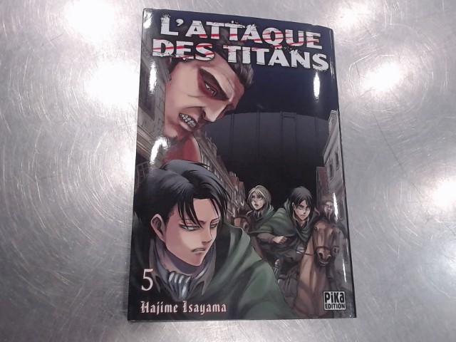 L'attaque des titans tome 5