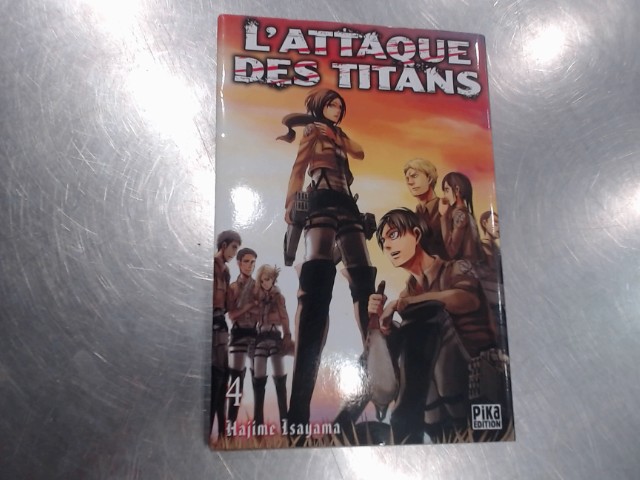 L'attaque des titans tome 4