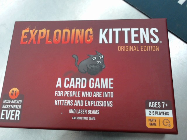 Exploding kittens jeu societe