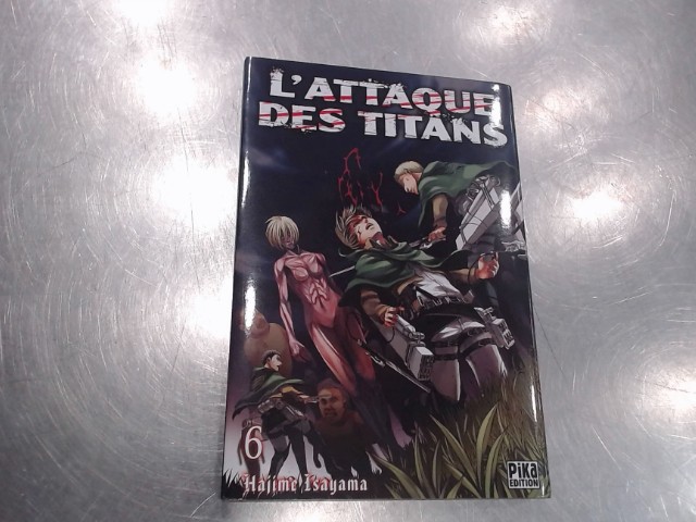 L'attaque des titans tome 6