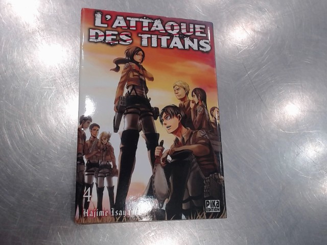 L'attaque des titans tome 4