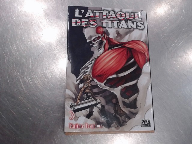 L'attaque des titans tome 3