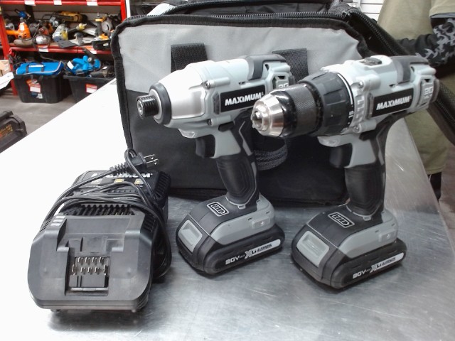 Kit dril impact a batterie maximum