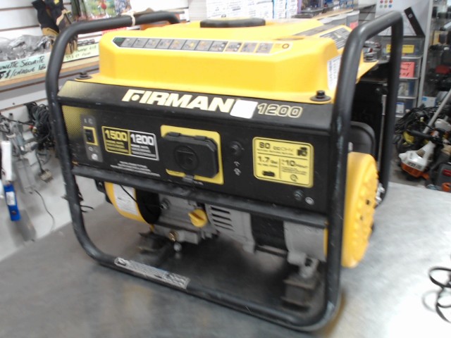 Generatrice 1200w/1.7gallons a gaz