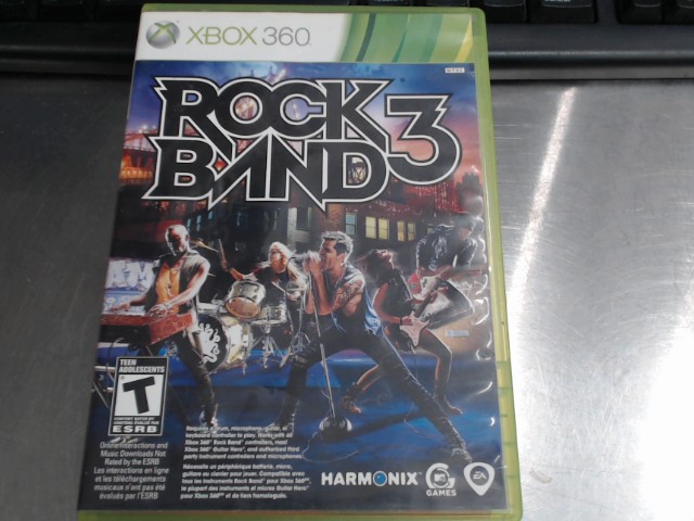 Rockband 3 xbox 360 cib
