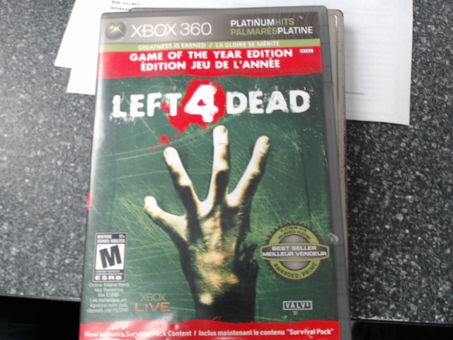 Left 4 dead goty
