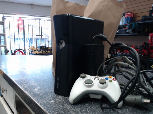 Console xbox 360+man+fils