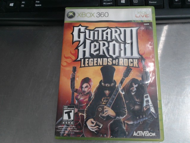Guitar hero 3 legends of rock