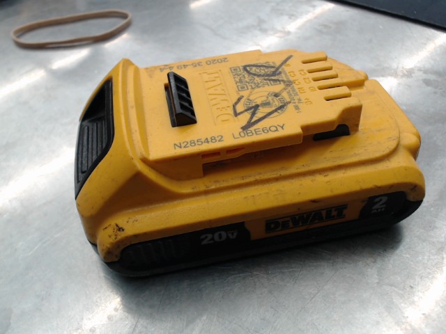Battere dewalt 20v 2ah tag mlp
