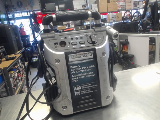 Battery booster pack + air compressor