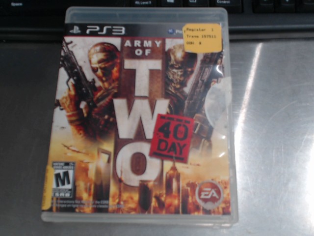 Army of two the 40th day ps3 cib