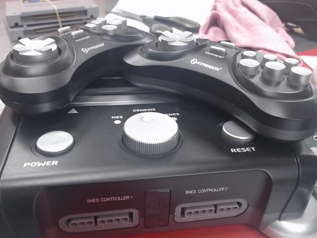 Console multi fonction (nes/genesis/snes