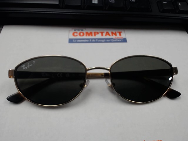 Rayban couleur or pour femme
