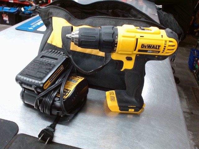 Kit dewalt drill chargeur batterie
