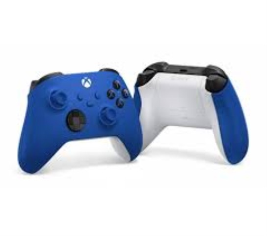Manette bleue