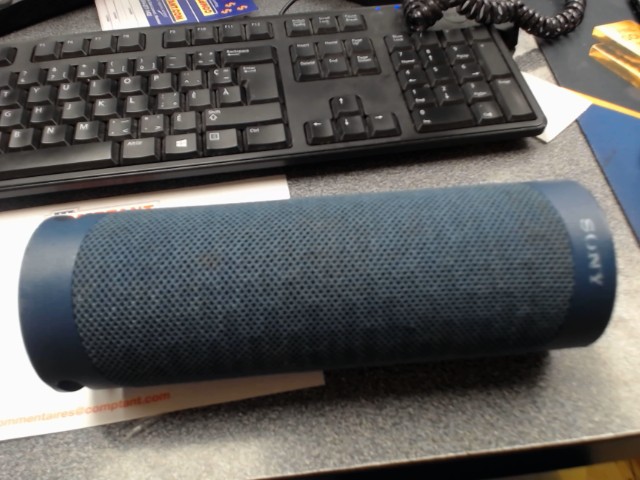 Speaker sony bleu