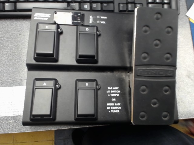 Pedal guitar pour ampli