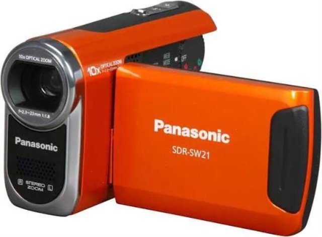 Camescope orange panasonic sdr-sw2t