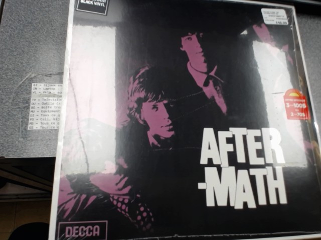 After-math vinyl sealed