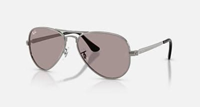 Lunettes de soleil rayban aviator violet