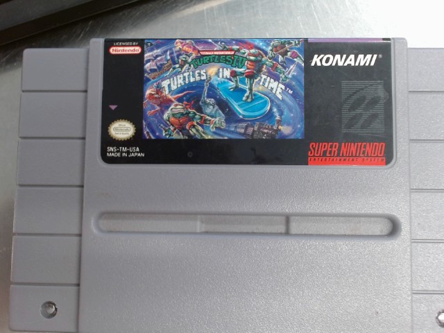 Tmnt turtles in time