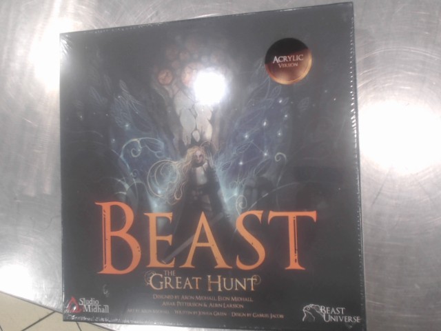 Beast the hunt version acrylic