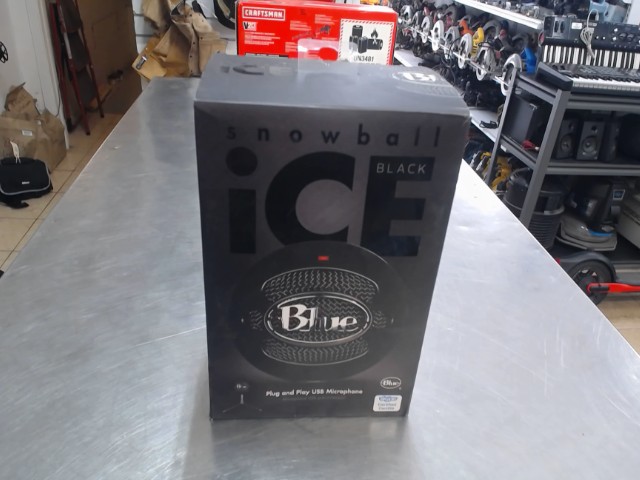 Micro snowball ice black