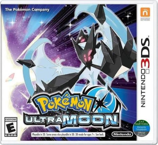 Pokemon ultra moon 3ds