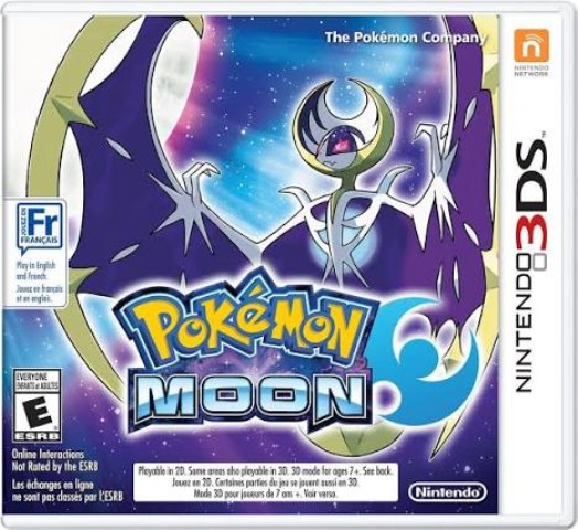 Pokemon moon 3ds