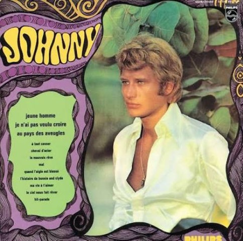 Johnny haliday jeune homme