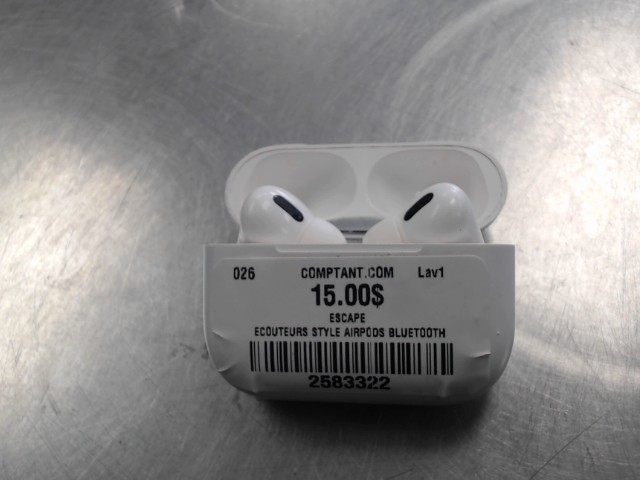 Ecouteurs style airpods bluetooth