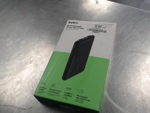 Power bank belkin 10 000 mah neuf en bo