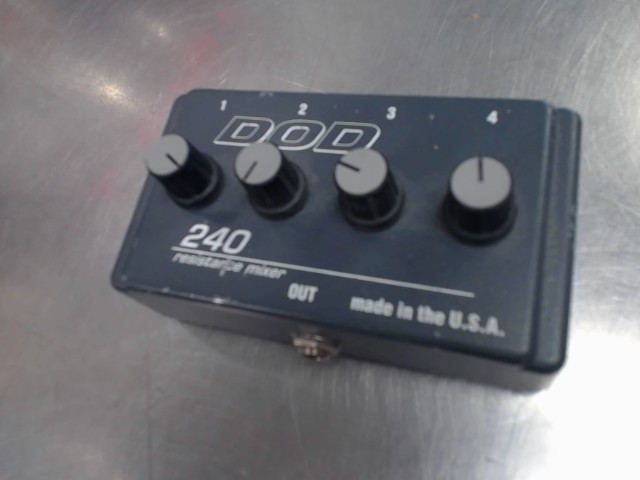 Dod restistance mixer 240
