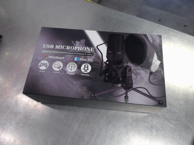 Usb microphone en boite