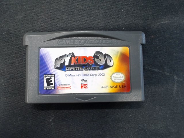 Spy kids 3d gba