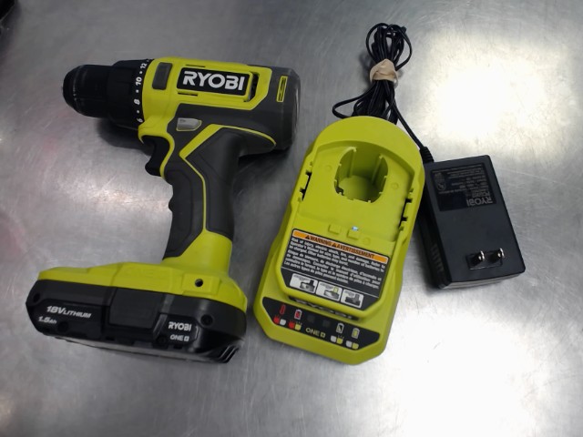 Drill + batt + batt 1.5ah