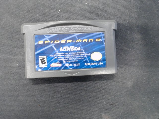 Spider man 2 gba