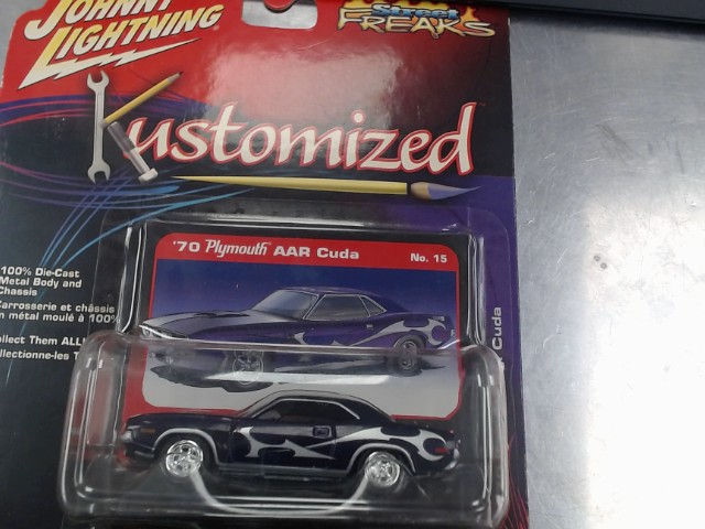 Toy car 70 plymouth aar cuda