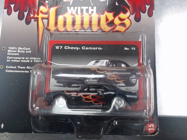 Toy car 67 chevy camaro