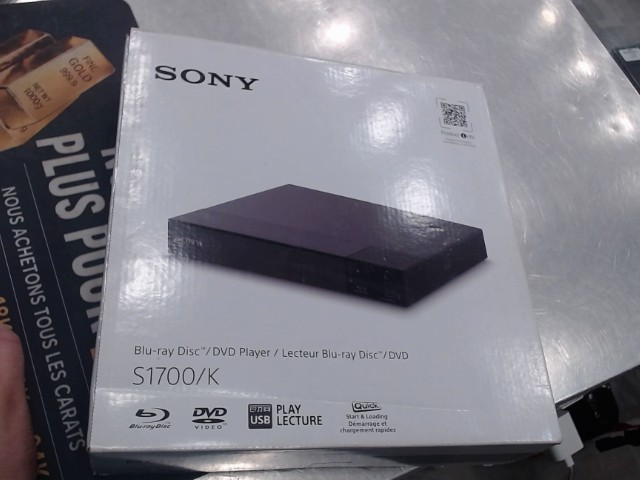 Lecteur blu ray+acc en bo