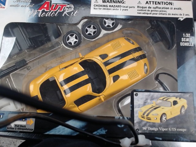 Toy car 96 dodge viper gts coupe