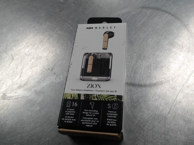 Ecouteurs earbuds marley zion neuf en bo