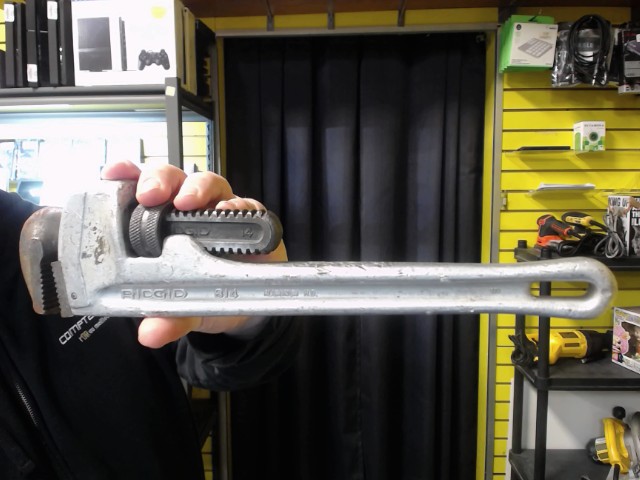 Pipe wrench en aluminium pro 14 pouces