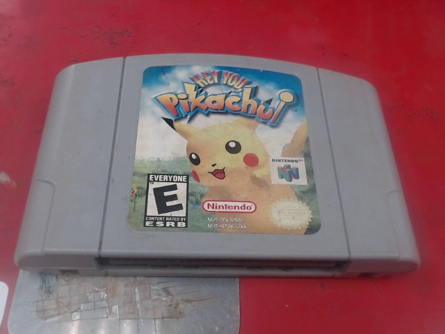 Hey you, pikachu!
